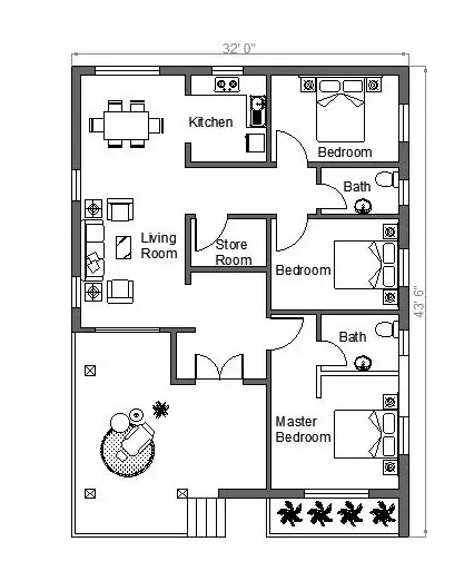 House floor plan