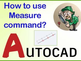 AutoCAD Measure command