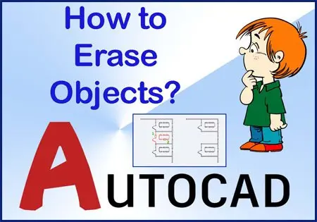 Erase command in AutoCAD