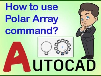 Polar Array AutoCAD