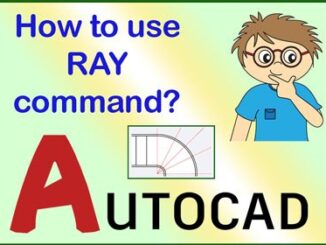 Ray Command in Autocad