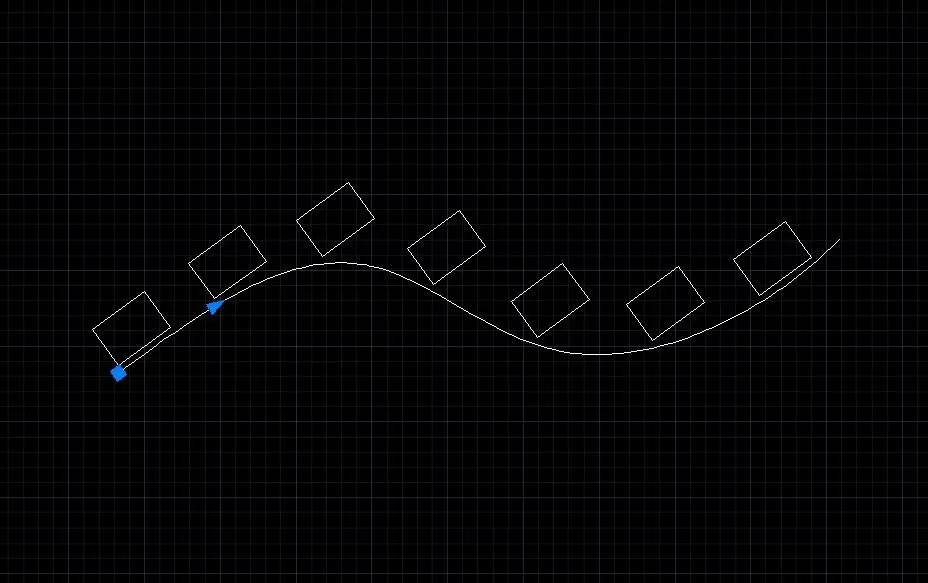 Align objects in Path array