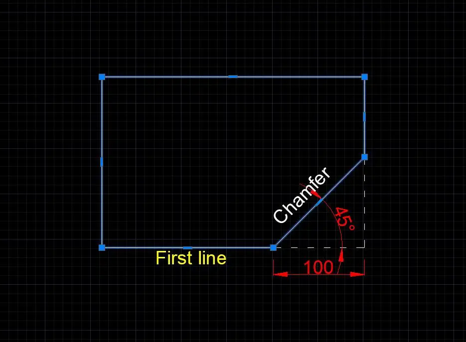 Chamfer How to use Fillet & Chamfer Command in AutoCAD