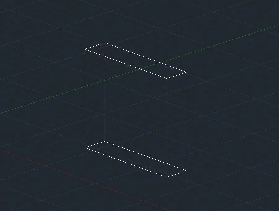 2D wireframe in AutoCAD 3D