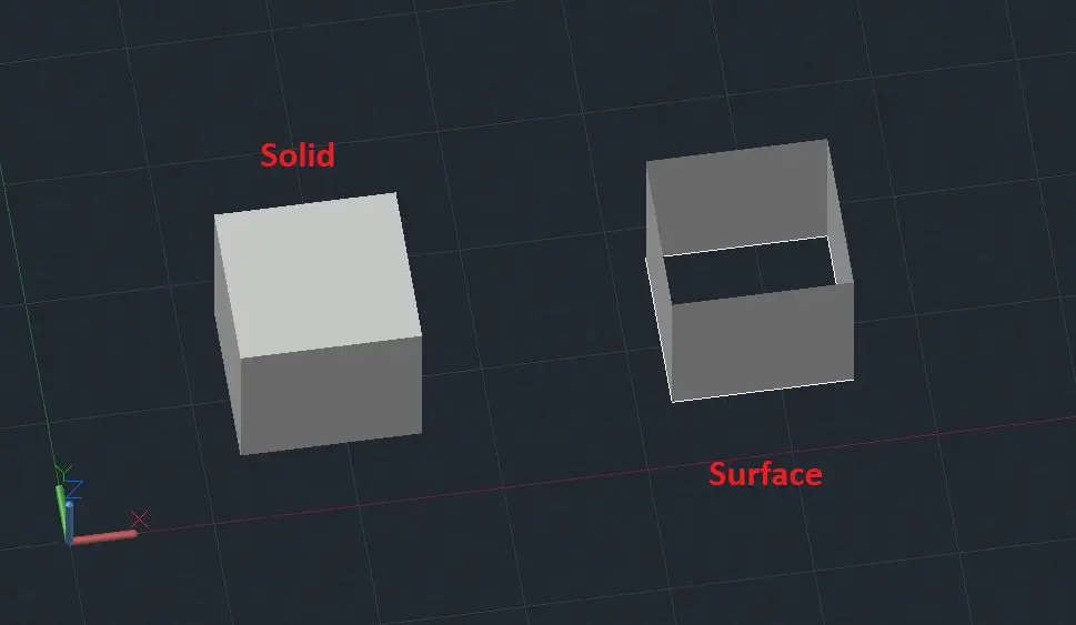 Extrude Solid and Surface in AutoCAD 3D (extrude autocad)