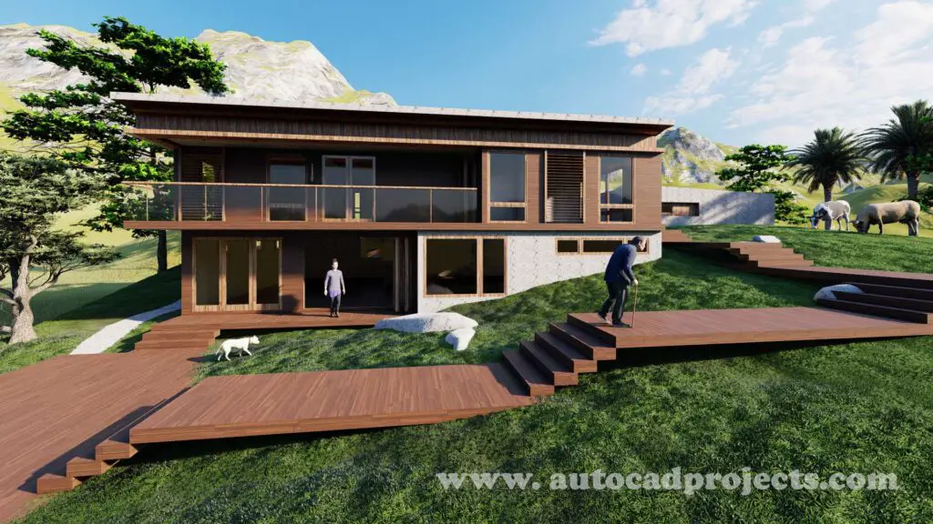 Mountain House Rendering