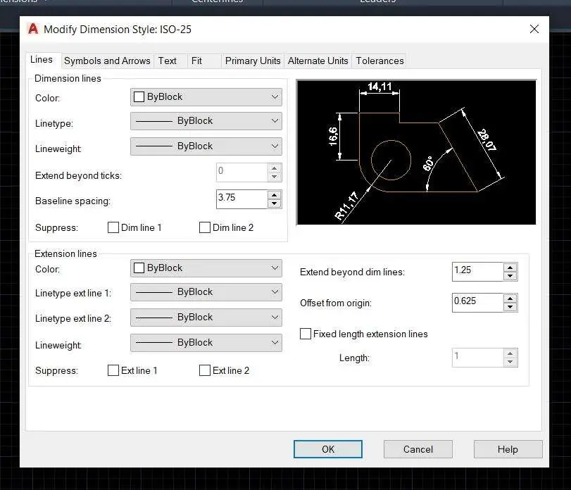 How to edit dimensions in AutoCAD