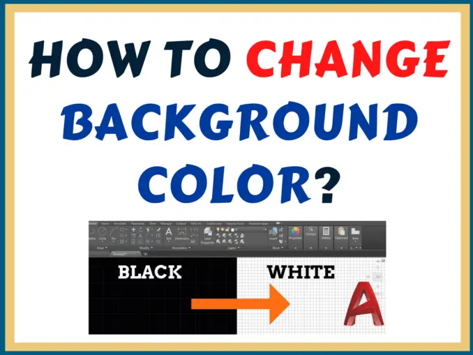change color of autocad cursor