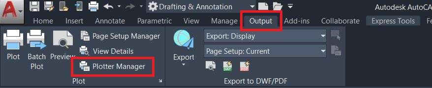 How to print in AutoCAD