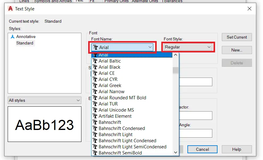 How To Change Text Size In Autocad Dimension