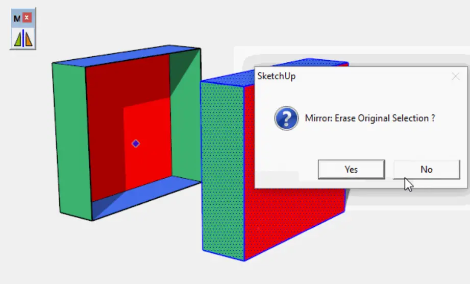 How To Mirror In Sketchup It S Right Secret January 2023   Exactly How To Mirror Geometry In SketchUp Utilizing Mirror 