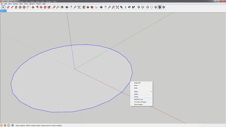 How do I smooth arc edges in SketchUp (4)