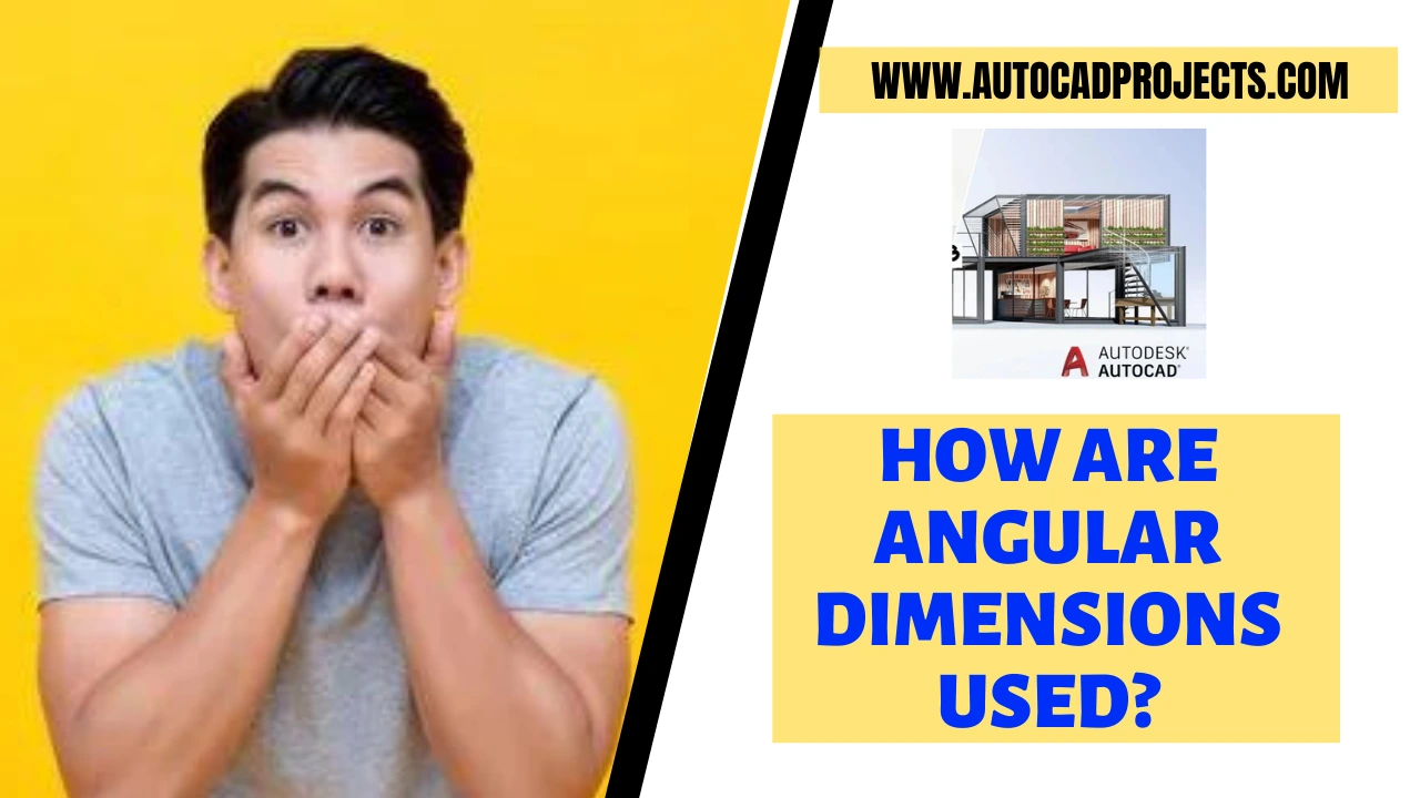 How are angular dimensions used