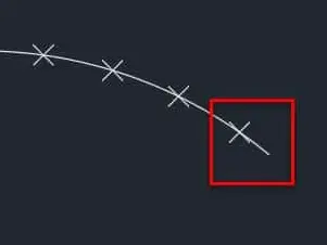 How do you split a line into segments in AutoCAD