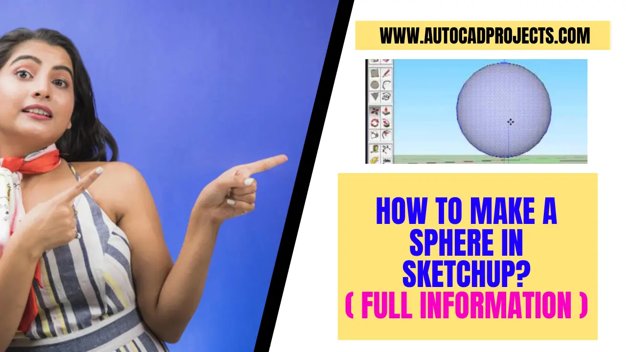 How to make a sphere in sketchup