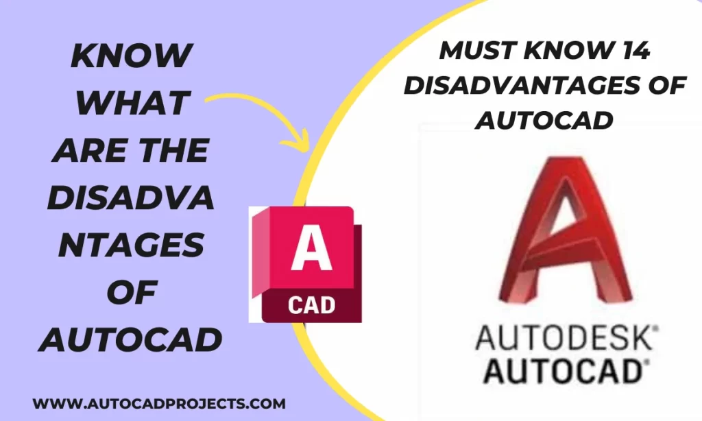 Know What are the disadvantages of AutoCAD