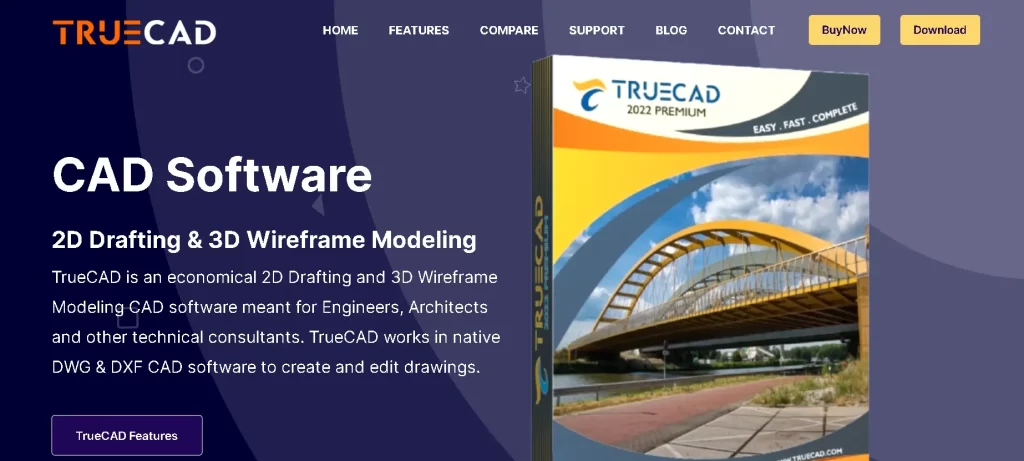 TrueCAD (AutoCAD alternative)