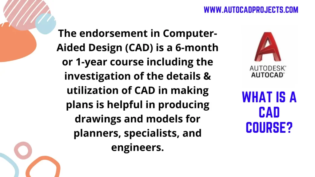 What is a CAD course