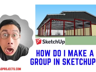 How do I make a group in SketchUp