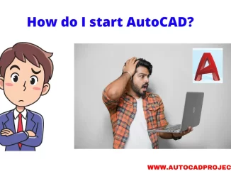 How do I start AutoCAD