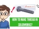 How to make thread in solidworks