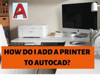 How do I add a printer to AutoCAD