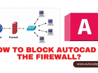 How to Block AutoCAD in the firewall
