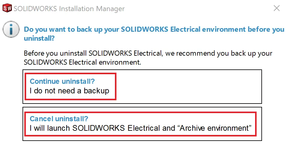 How to uninstall Solidworks 1