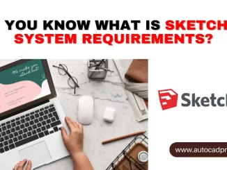 SketchUp system requirements.