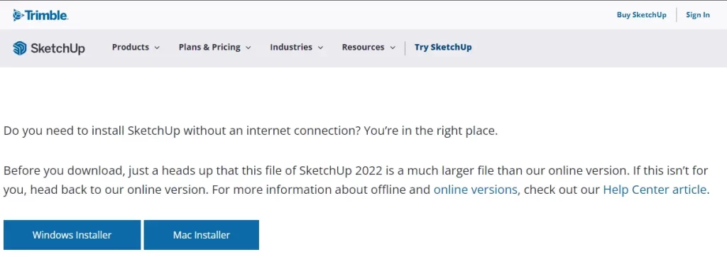 Sketchup Free Download 