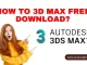 3D Max Free Download