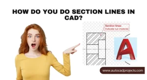 AutoCAD Section Line